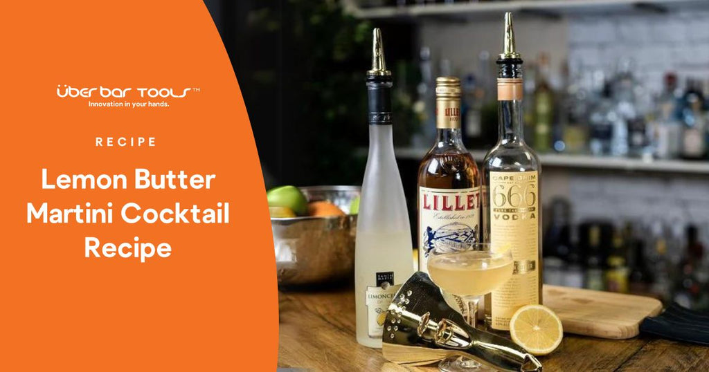 Lemon Butter Martini Cocktail Recipe