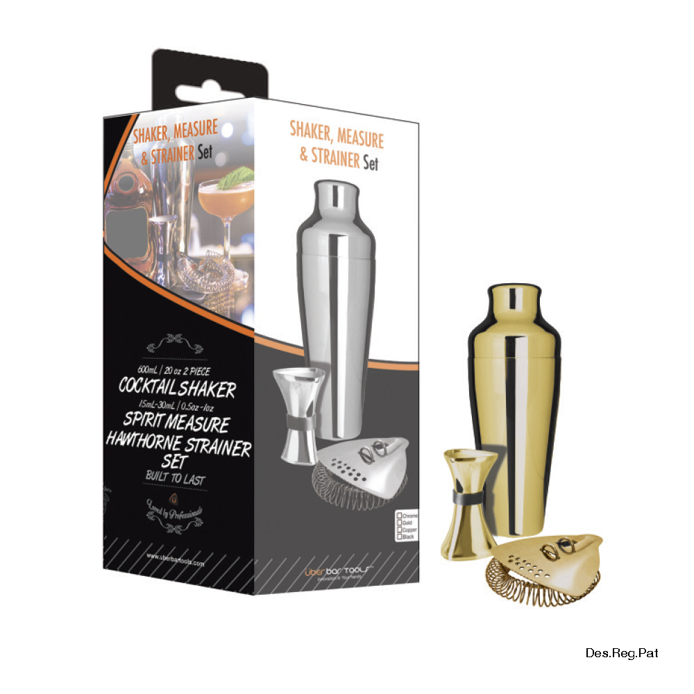 Shake Measure & Strain Pack Gold - Überbartools™