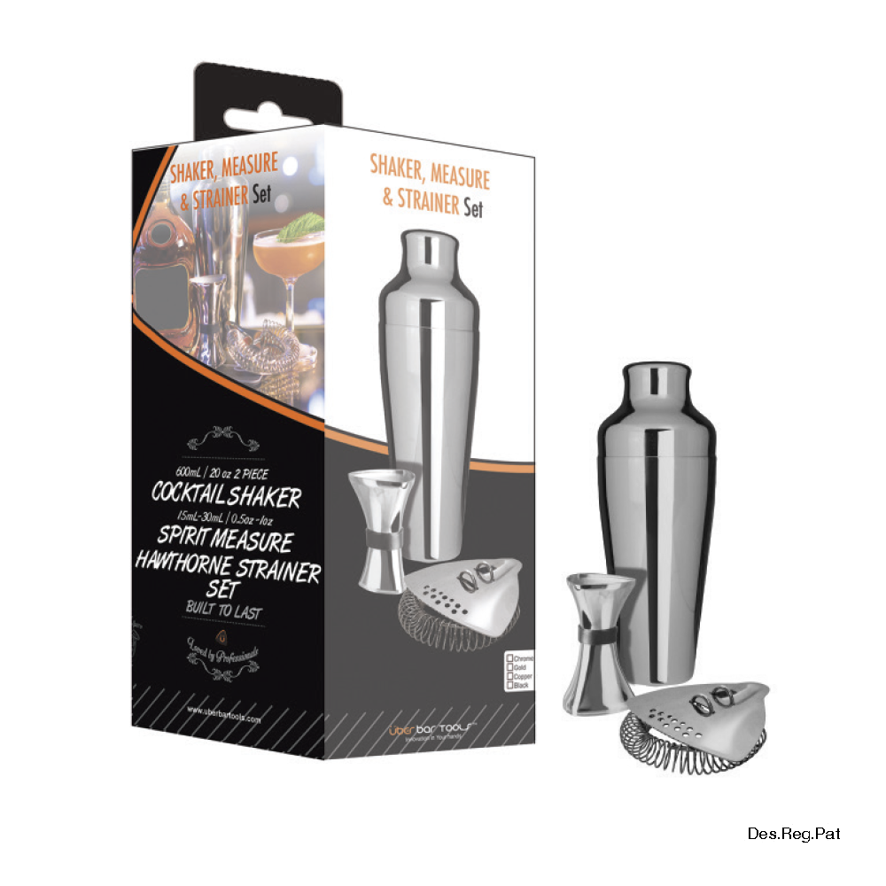 Shake Measure & Strain Pack Chrome - Überbartools™