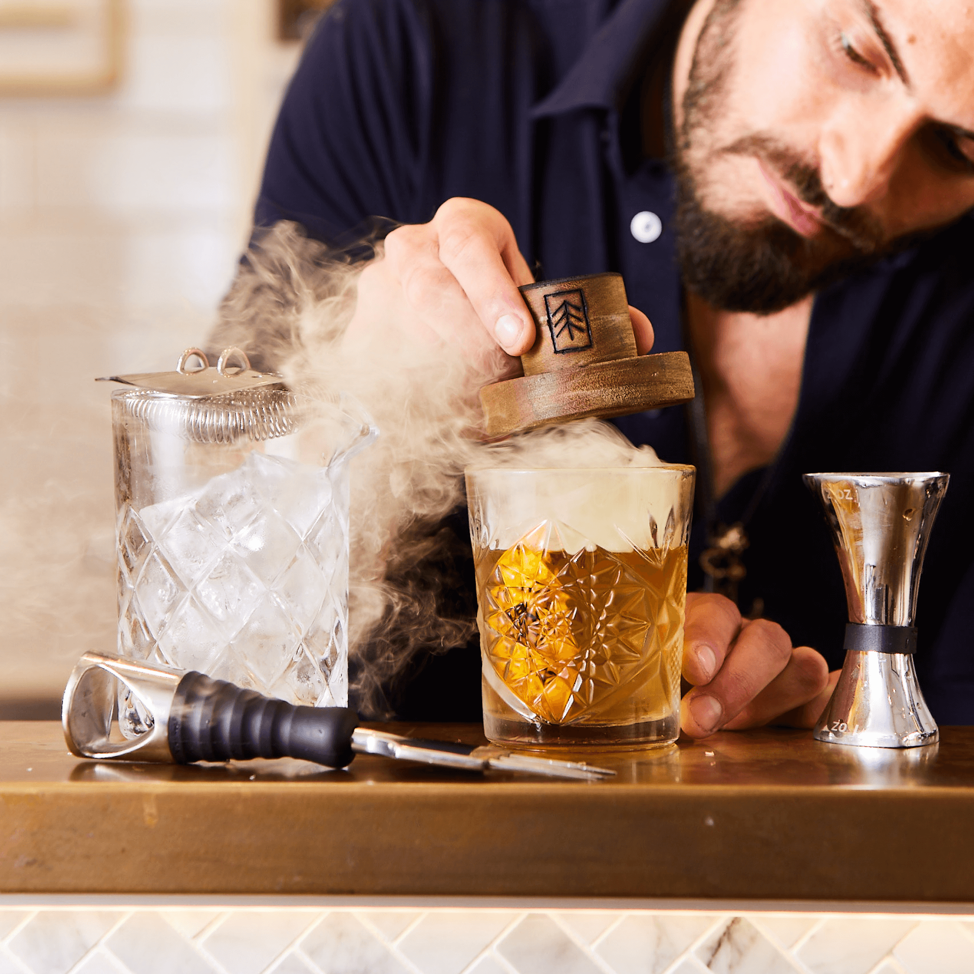 Cocktail Chimney Kit  with Überbartools
