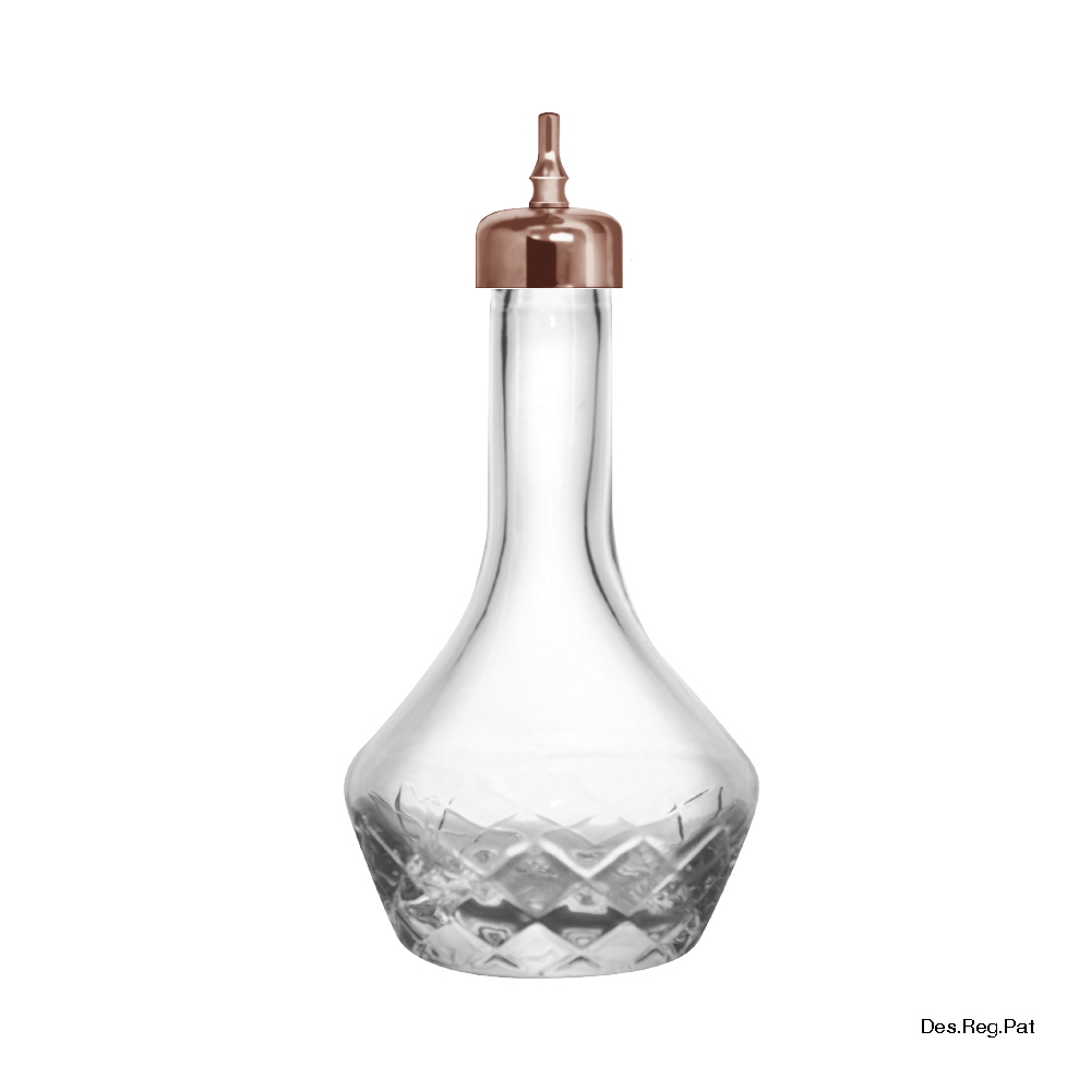 Bitters Bottle 90 mL Copper - Überbartools™