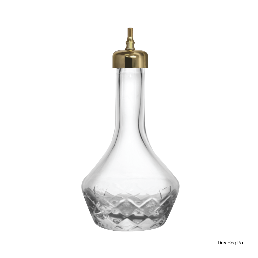Bitters Bottle 90 mL Gold - Überbartools™