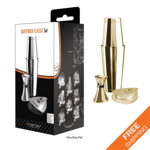 Bartender Classic Set Gold | Bartender Tools | Überbartools™