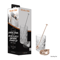Stir, Mix & Strain Set Copper - Überbartools™