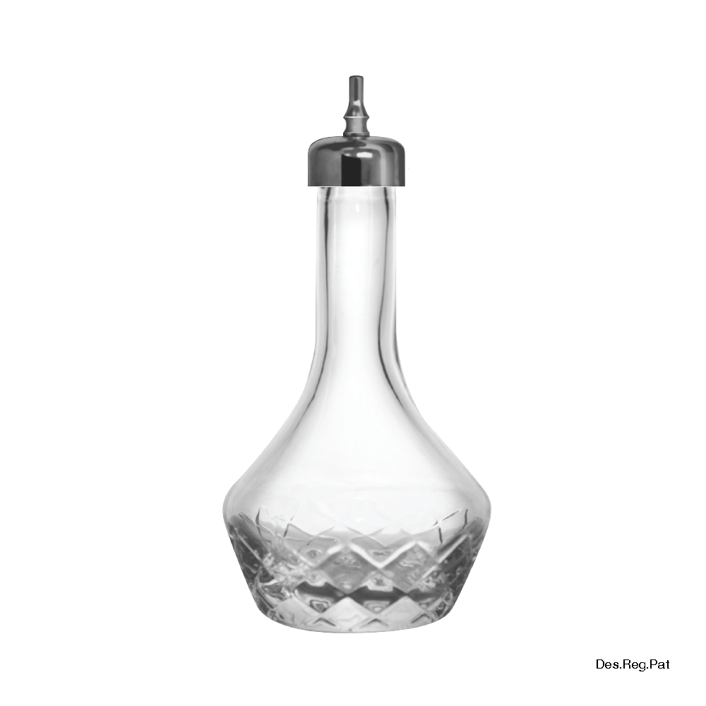 Bitters Bottle 90 mL Chrome - Überbartools™